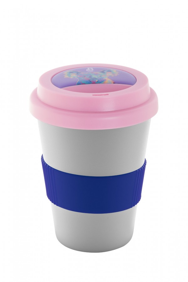 CreaCup Mini cană termoizolantă personalizată, ceaşcă  alb