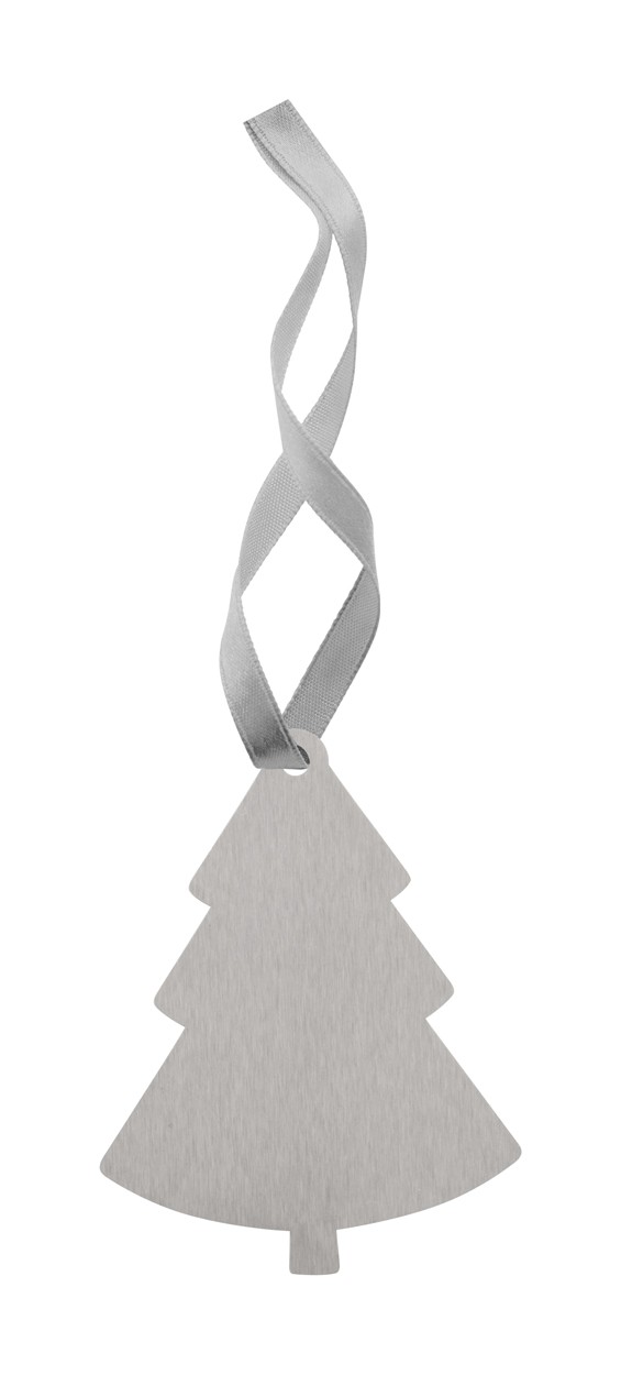 Korsvegen ornament brad de Craciun, brad  argintiu