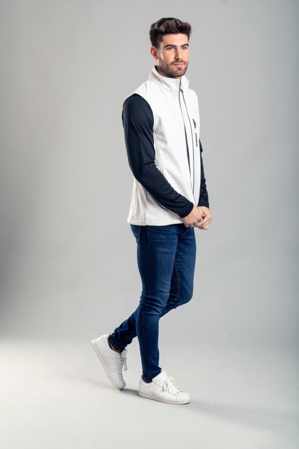 Persol vestă softshell XXL alb