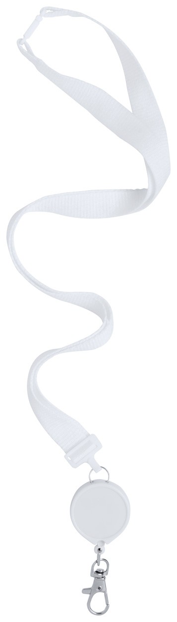 Lemer lanyard  alb