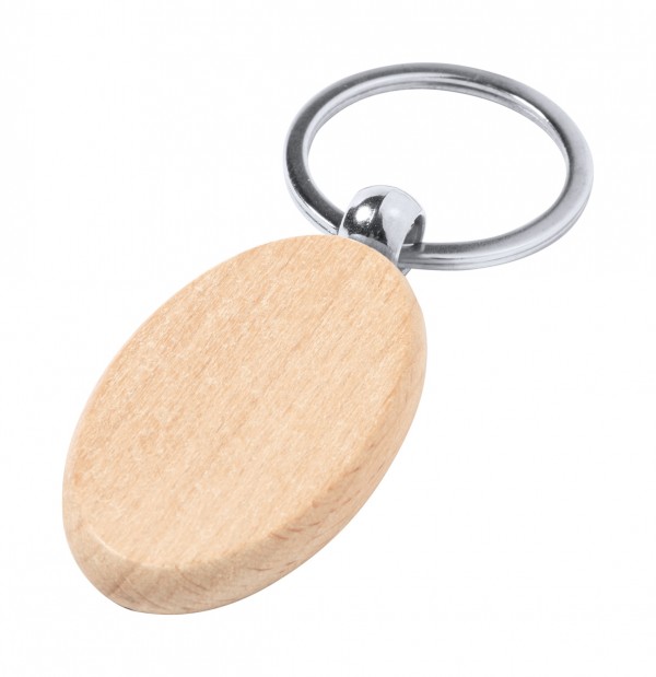 Wokke breloc oval  natural