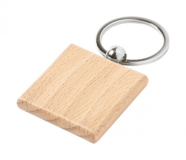 Wokke breloc patrat  natural