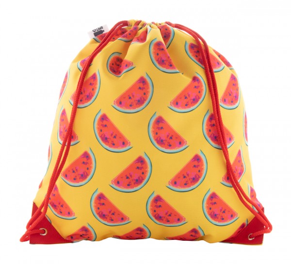 CreaDraw Supreme Rucsac cu șnur, personalizat  roșu
