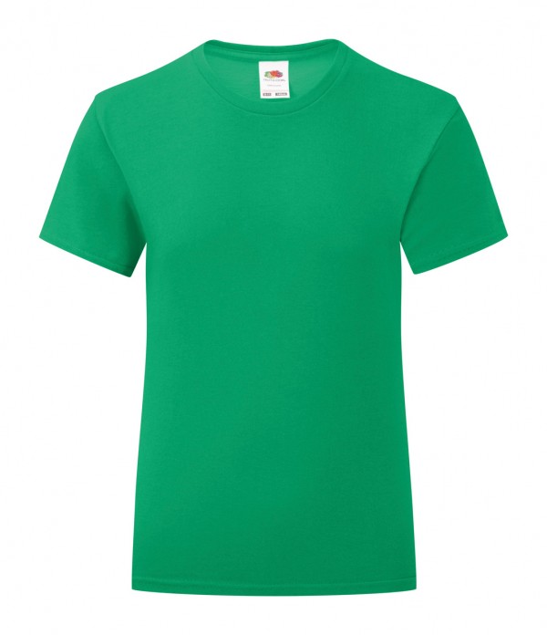 Iconic Girls Tricou fete 3-4 verde