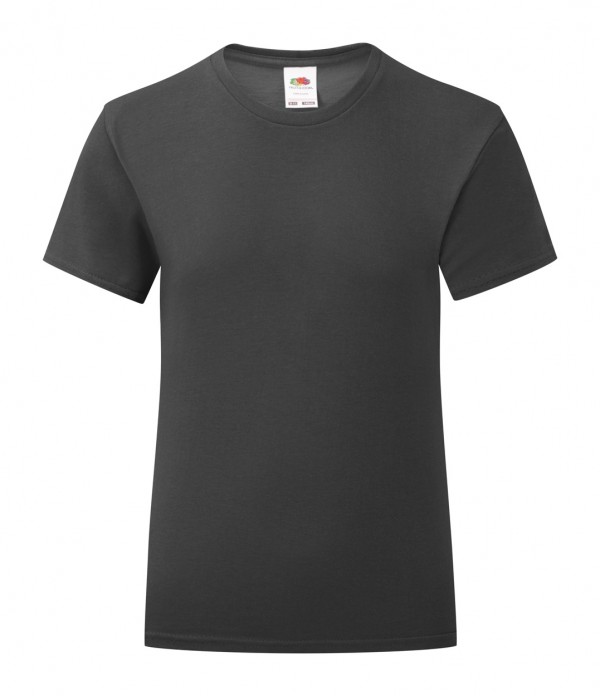 Iconic Girls Tricou fete 5-6 negru
