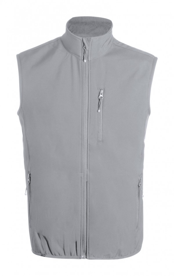 Shelles Vestă softshell RPET M gri