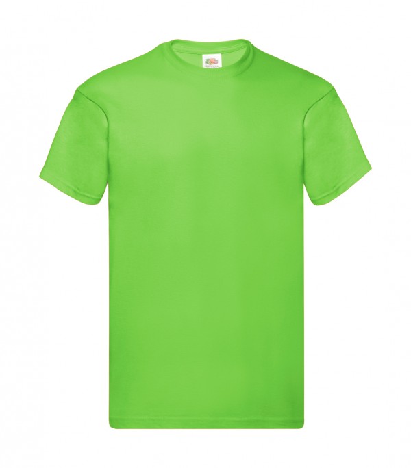 Original T Tricou M verde lime deschis