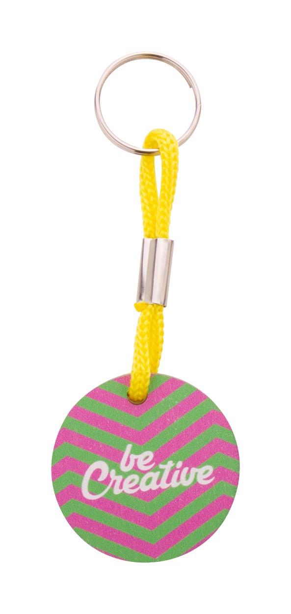 Woody Plus A Breloc personalizat  galben