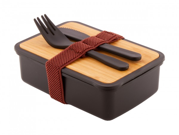 Rebento cutie pentru prânz  negru