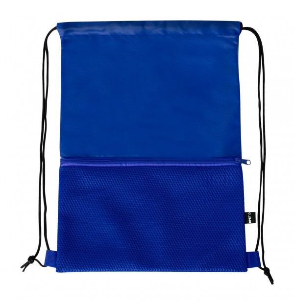 Uznam RPET drawstring bag  albastru