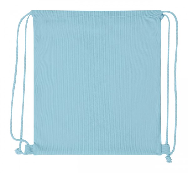 Azurax drawstring bag  albastru deschis