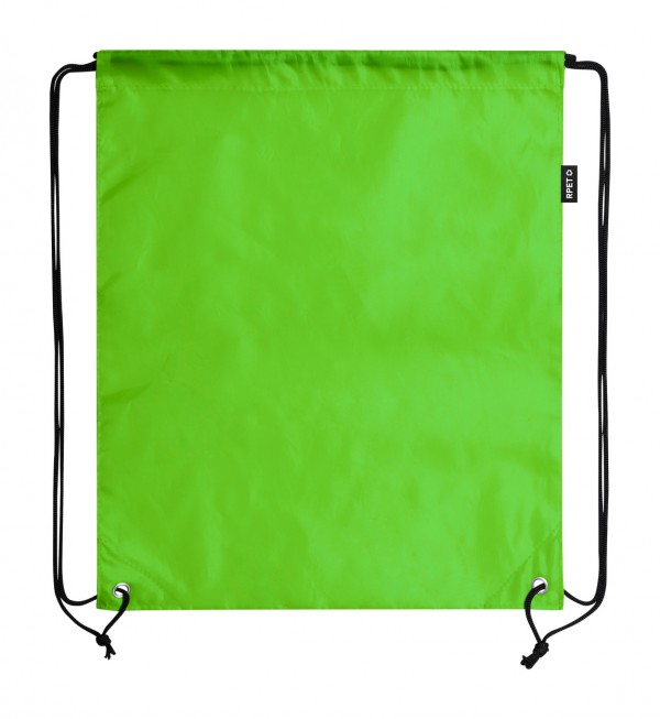 Redraw rucsac drawstring, material reciclat RPET  verde lime deschis