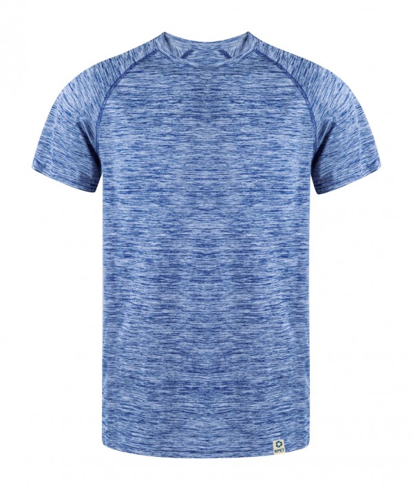 Tecnic Kassar tricou sport, material reciclat RPET L albastru