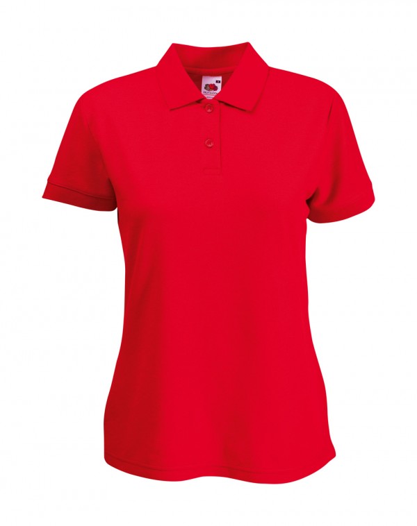 65/35 polo de damă XS roșu