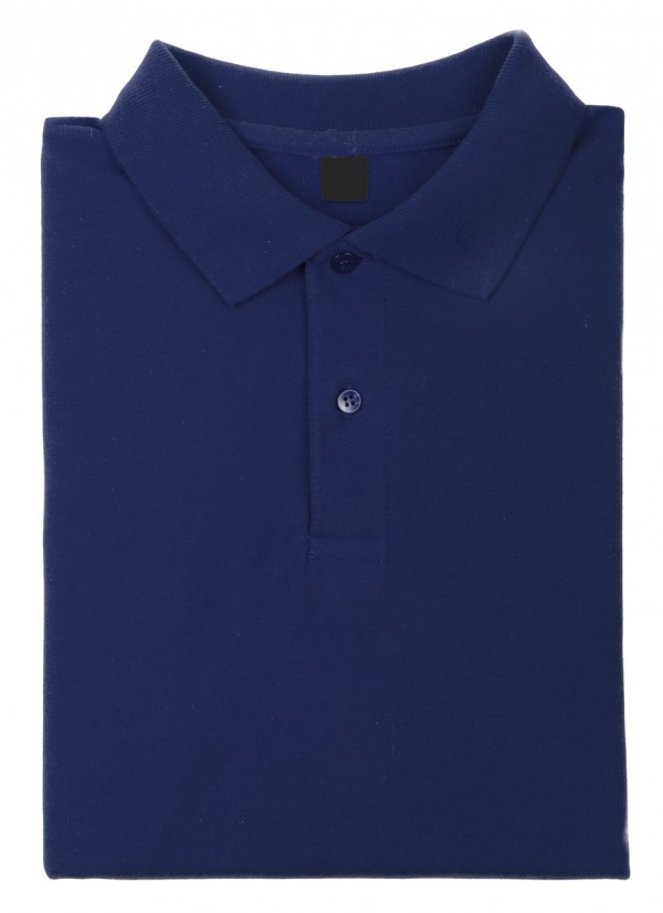 Bartel Color tricou polo adulți L albastru închis