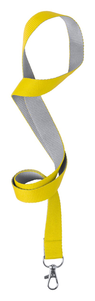 Tremen lanyard  galben