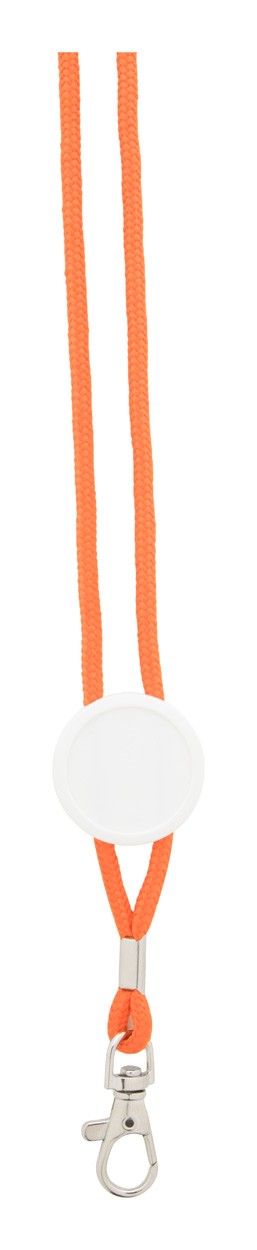 Perux lanyard  portocaliu