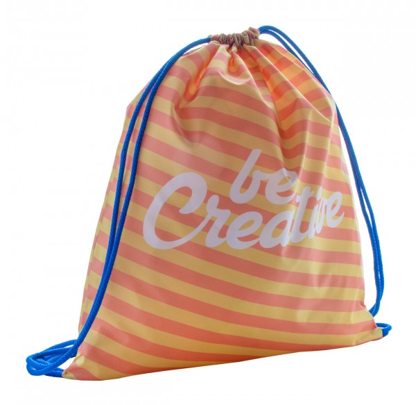 CreaDraw rucsac cu șnur personalizat  albastru
