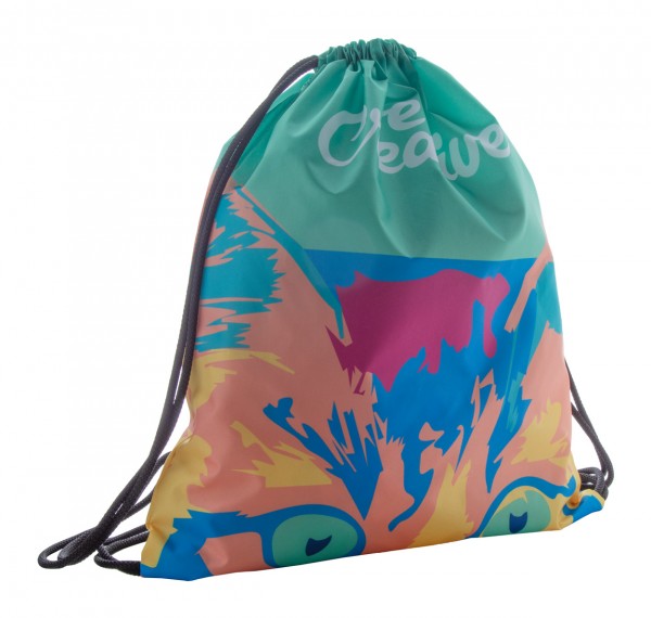 CreaDraw rucsac cu șnur personalizat  negru