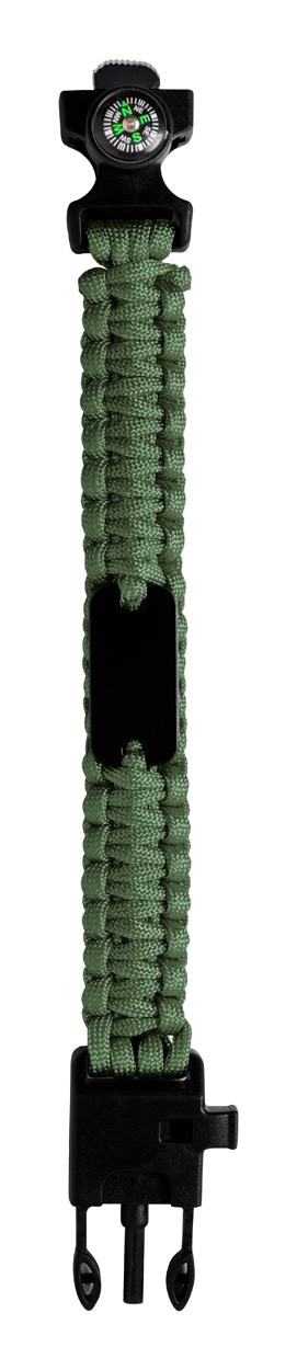 Peary brățară de supraviețuire  verde