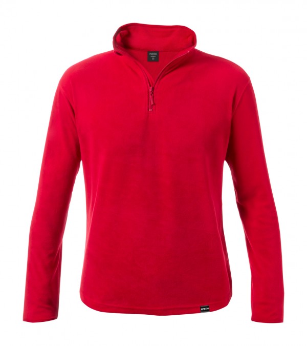 Mecox jachetă fleece RPET S roșu