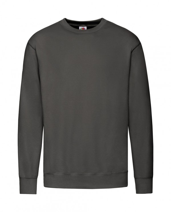 Lightweight Set-In Sweat Bluză L gri închis