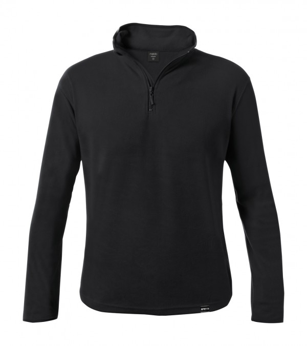Mecox jachetă fleece RPET M negru
