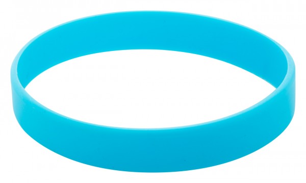 Wristy brățară silicon  albastru deschis