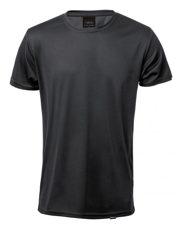 Velocity tricou sport, material reciclat RPET XS negru