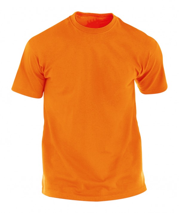 Hecom tricou colorat pentru adulţi M portocaliu