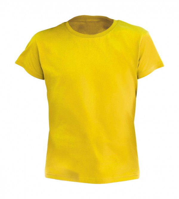 Hecom Kid tricou colorat pentru copii 6-8 galben