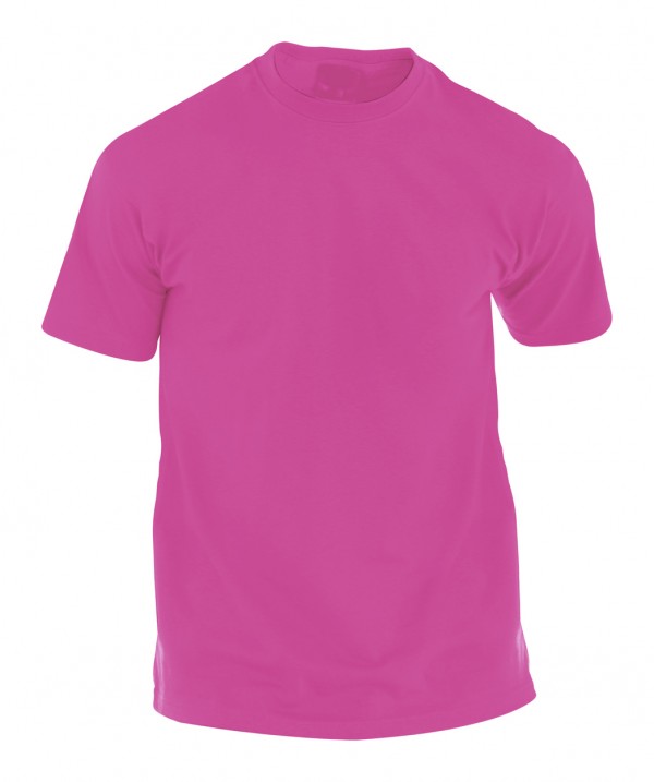 Hecom tricou colorat pentru adulţi L roz