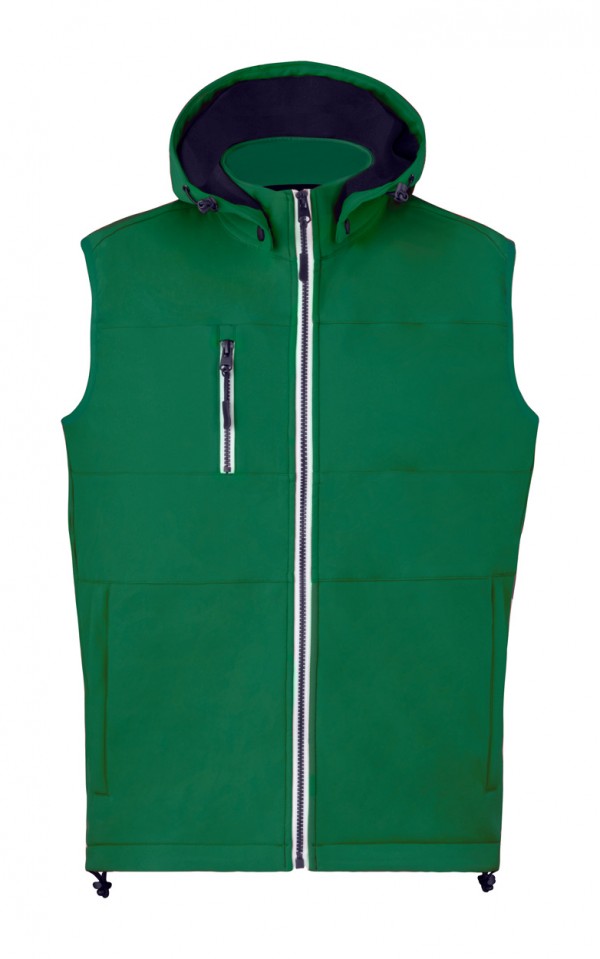 Seldon vestă softshell XS verde