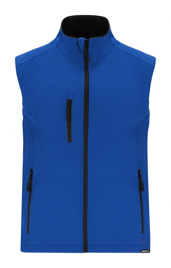 Handricks vestă softshell RPET  M albastru