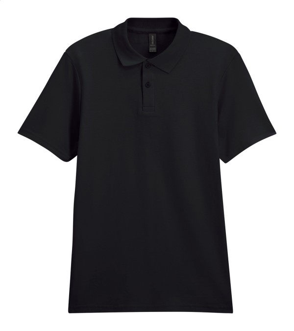 GI64800 tricou polo pique S negru