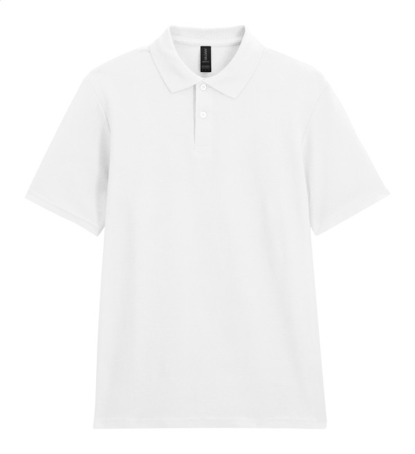 GI64800 tricou polo pique XL alb