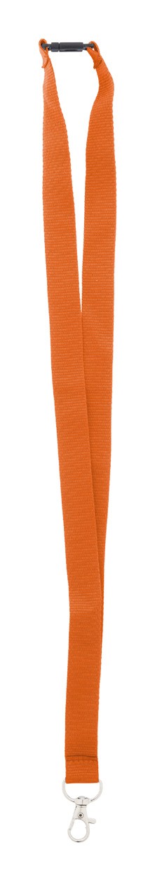 Revent lanyard, RPET  portocaliu