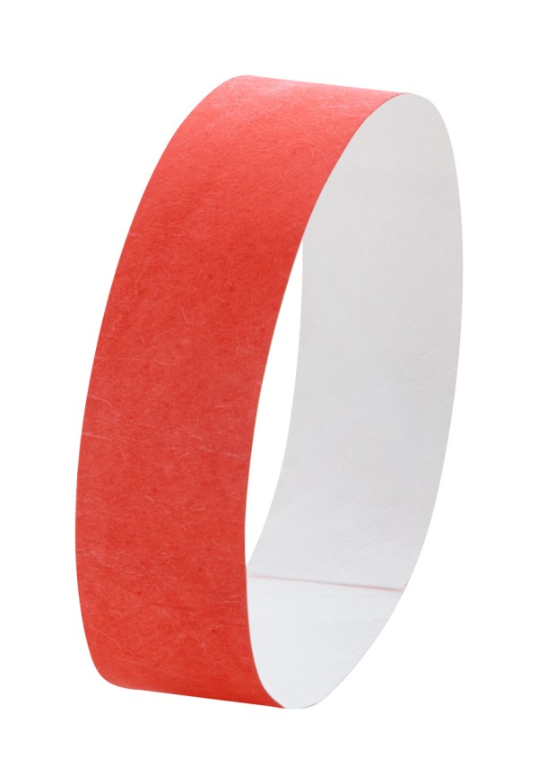 Wristvek brățări tyvek (10 buc)  roșu