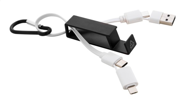 Cappy cablu USB  negru
