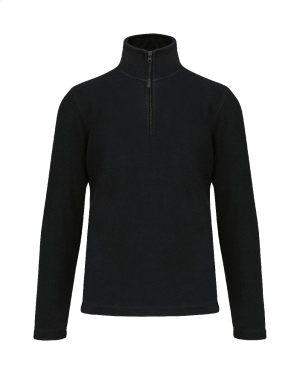 KA912 Jachetă fleece cu fermoar scurt XL negru