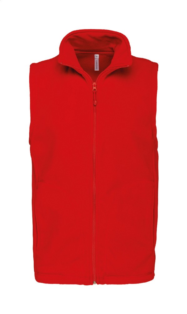 KA913 Vestă fleece S roșu