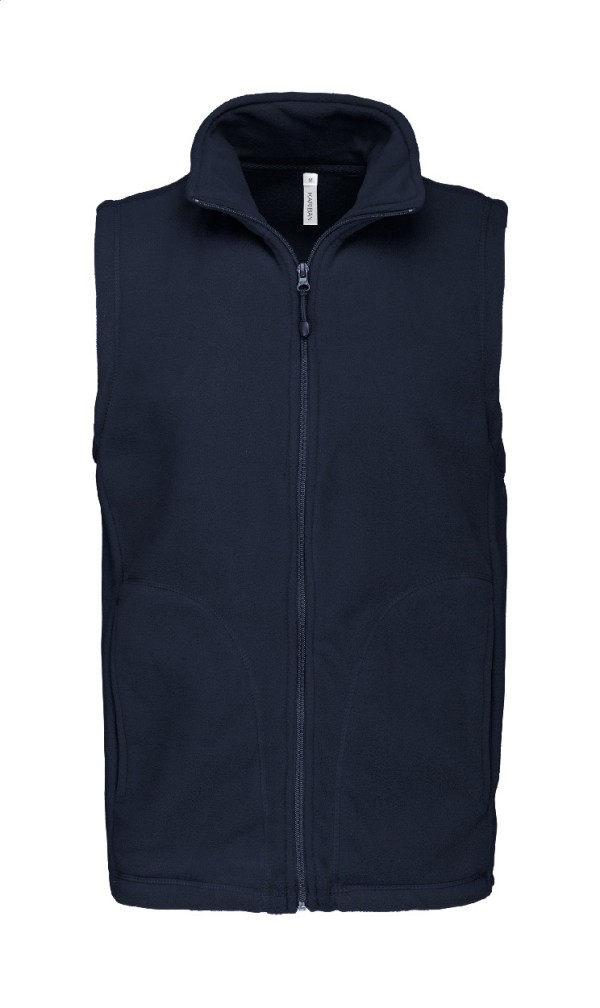 KA913 Vestă fleece L albastru închis
