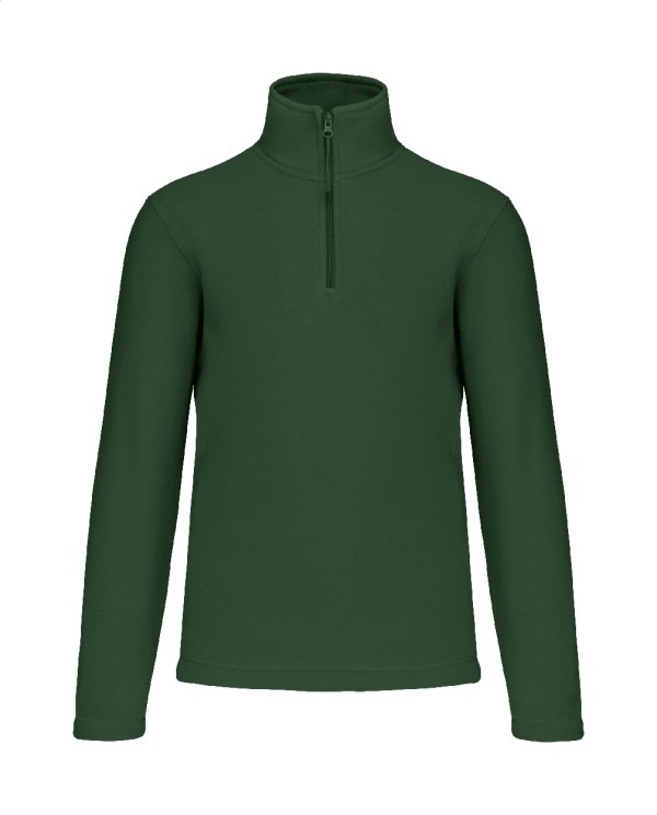 KA912 Jachetă fleece cu fermoar scurt XL verde