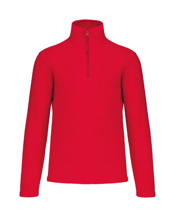 KA912 Jachetă fleece cu fermoar scurt XXL roșu