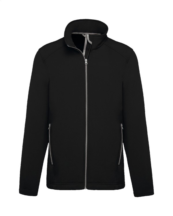 KA424 Jachetă softshell, 2 straturi M negru