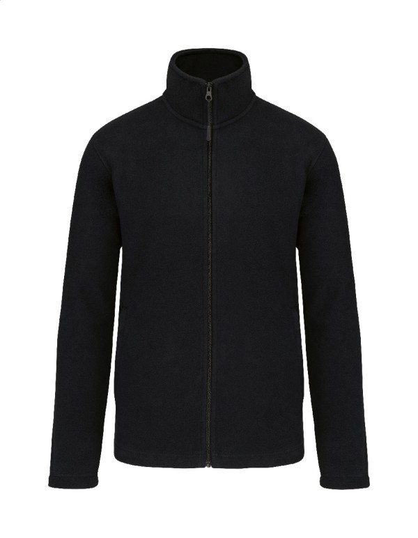 KA9102 Jachetă fleece cu fermoar lung XL negru