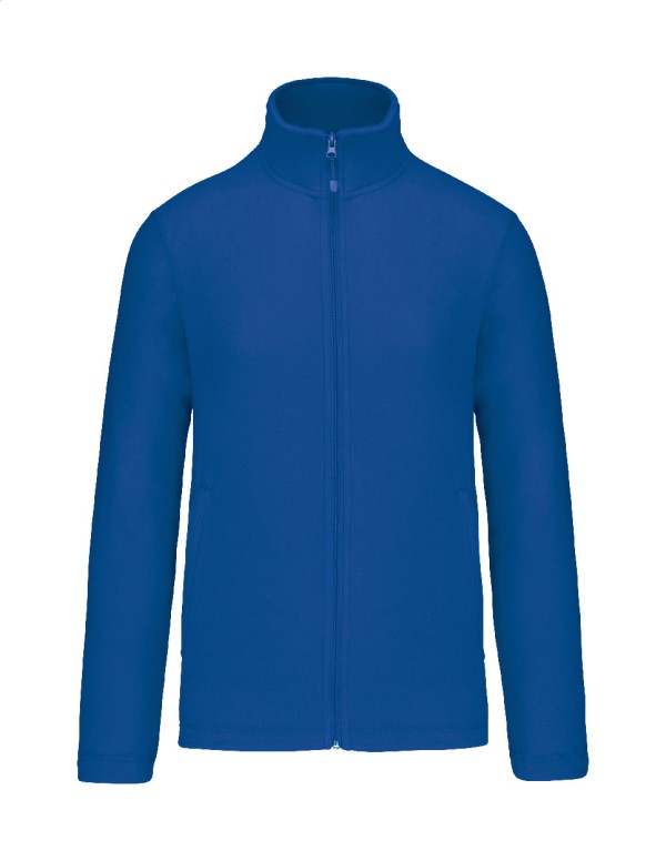 KA9102 Jachetă fleece cu fermoar lung XXL albastru