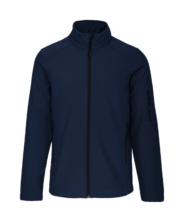 KA401 Jachetă softshell, 3 straturi L albastru închis