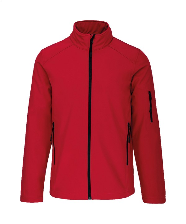 KA401 Jachetă softshell, 3 straturi XXL roșu