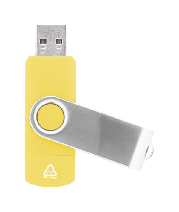 TwistDrive Plus UnitateUSB OTG RABS  galben